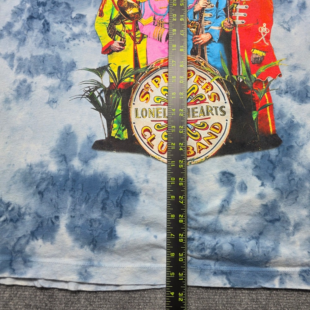 The Beatles Sgt Peppers Lonely Hearts Club Band Tie Dye Graphic T-Shirt‎ Men 2XL - Picture 9 of 10